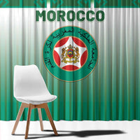Morocco Football Window Curtain 1994 Retro Green Version - Wonder Print Shop