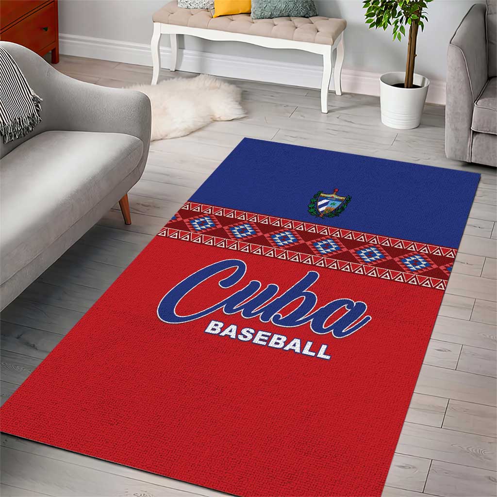 Cuba Baseball Area Rug Special Version