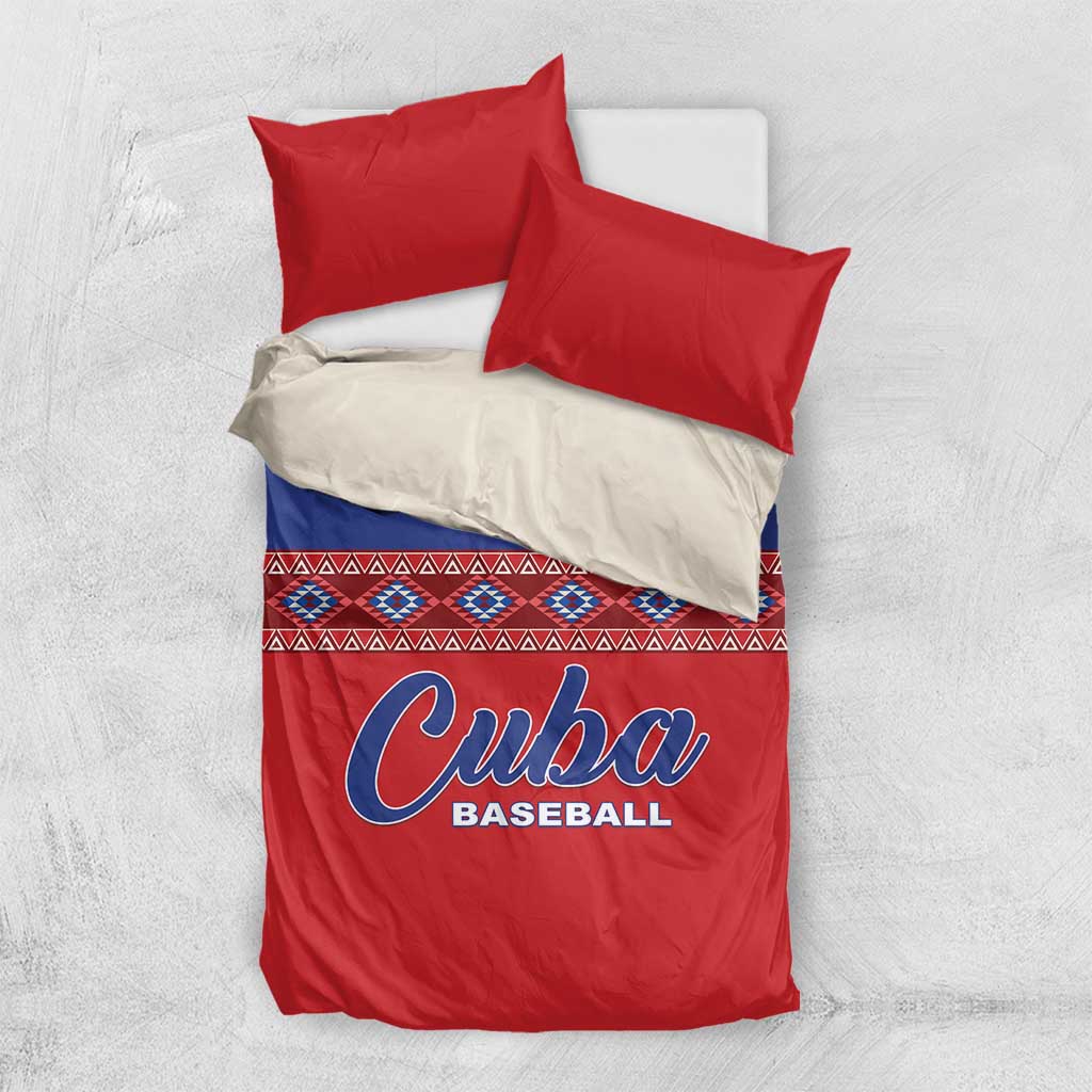 Cuba Baseball Bedding Set Special Version