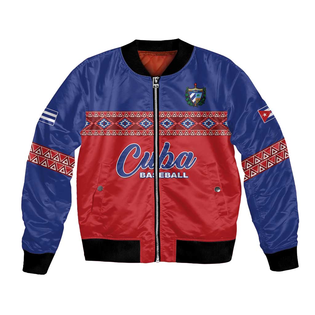 Custom Cuba Baseball Bomber Jacket Special Version