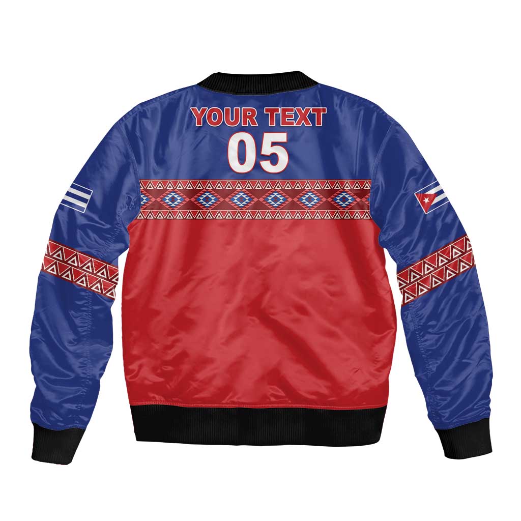 Custom Cuba Baseball Bomber Jacket Special Version