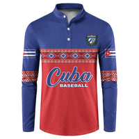 Custom Cuba Baseball Button Sweatshirt Special Version