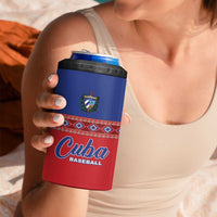 Custom Cuba Baseball 4 in 1 Can Cooler Tumbler Special Version
