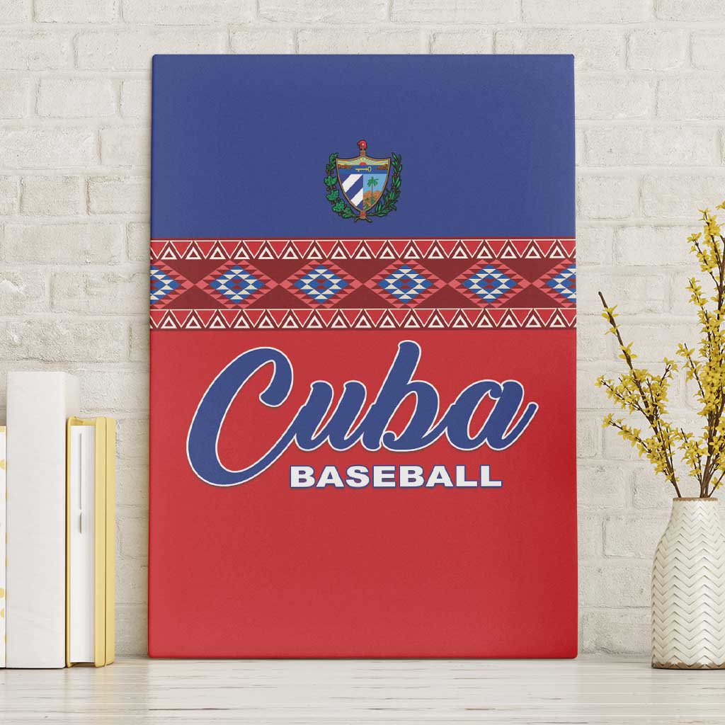 Cuba Baseball Canvas Wall Art Special Version