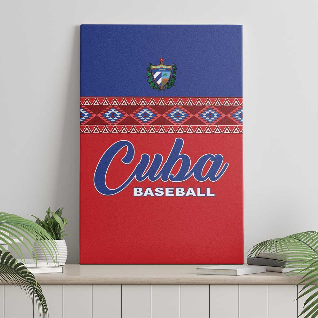 Cuba Baseball Canvas Wall Art Special Version