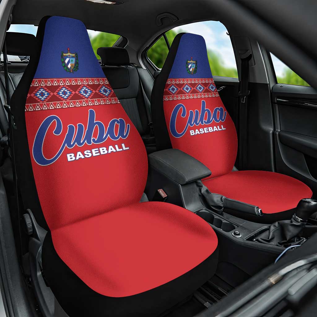 Cuba Baseball Car Seat Cover Special Version