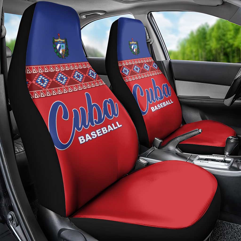 Cuba Baseball Car Seat Cover Special Version