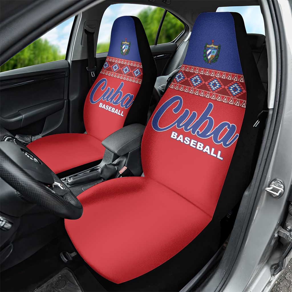Cuba Baseball Car Seat Cover Special Version