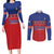 Custom Cuba Baseball Couples Matching Long Sleeve Bodycon Dress and Long Sleeve Button Shirt Special Version