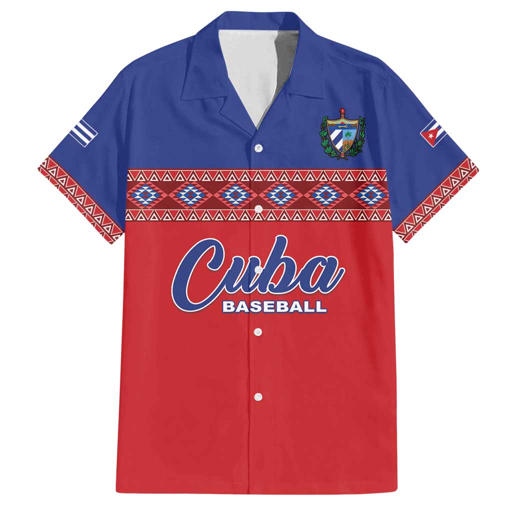 Custom Cuba Baseball Family Matching Puletasi and Hawaiian Shirt Special Version