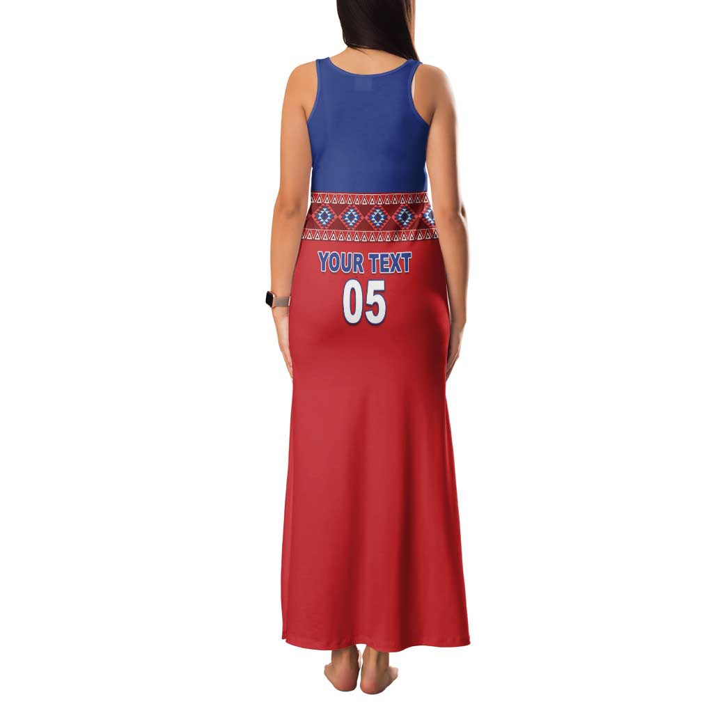Custom Cuba Baseball Family Matching Tank Maxi Dress and Hawaiian Shirt Special Version