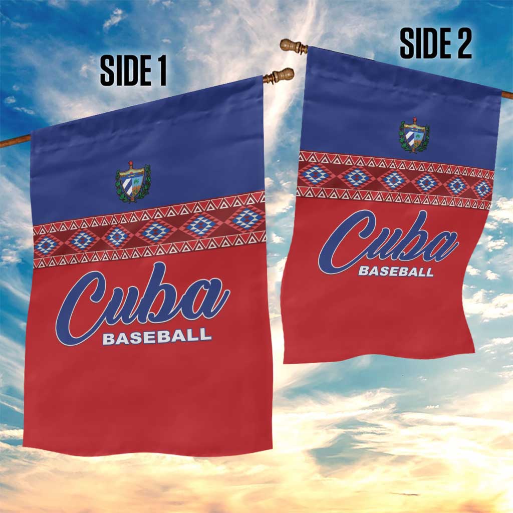Cuba Baseball Garden Flag Special Version