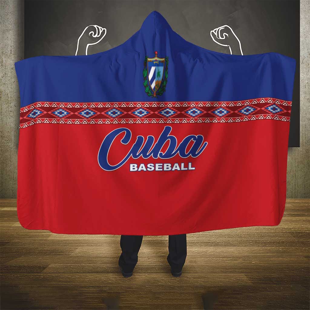 Cuba Baseball Hooded Blanket Special Version