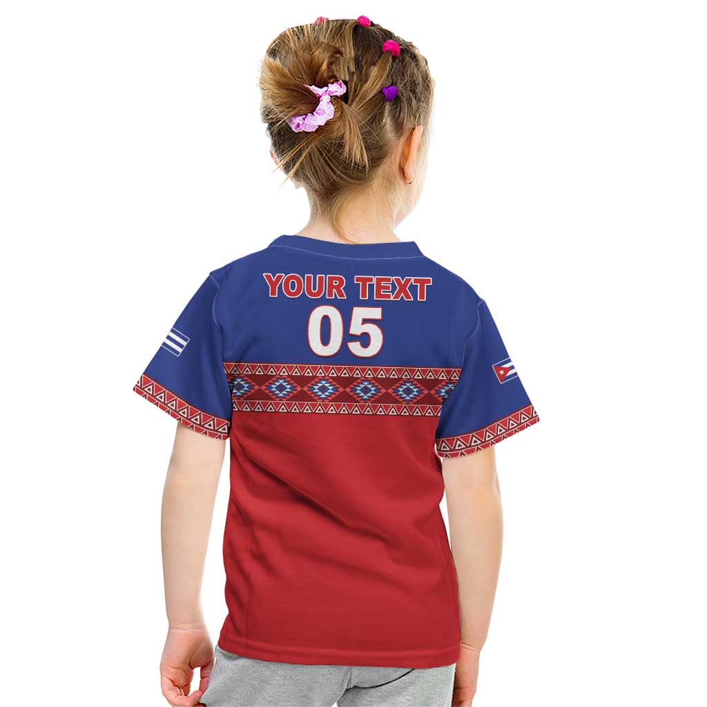 Custom Cuba Baseball Kid T Shirt Special Version