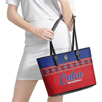 Cuba Baseball Leather Tote Bag Special Version