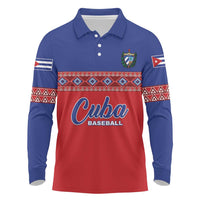 Custom Cuba Baseball Long Sleeve Polo Shirt Special Version