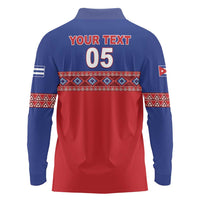 Custom Cuba Baseball Long Sleeve Polo Shirt Special Version