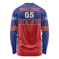 Custom Cuba Baseball Long Sleeve Shirt Special Version