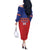 Custom Cuba Baseball Off The Shoulder Long Sleeve Dress Special Version