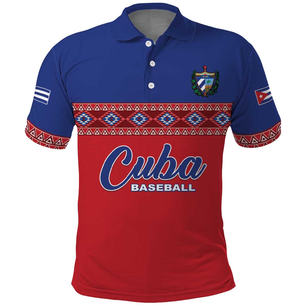 Custom Cuba Baseball Polo Shirt Special Version