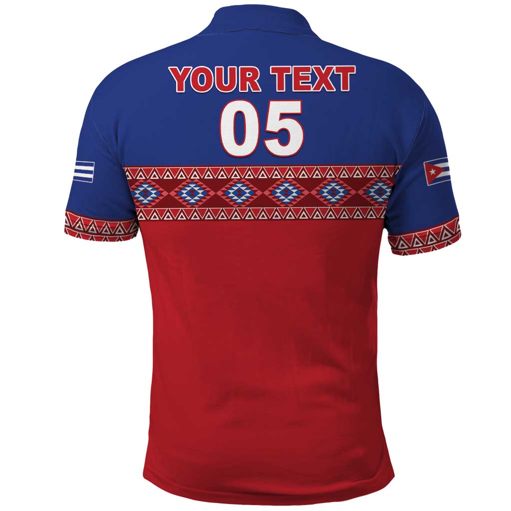 Custom Cuba Baseball Polo Shirt Special Version