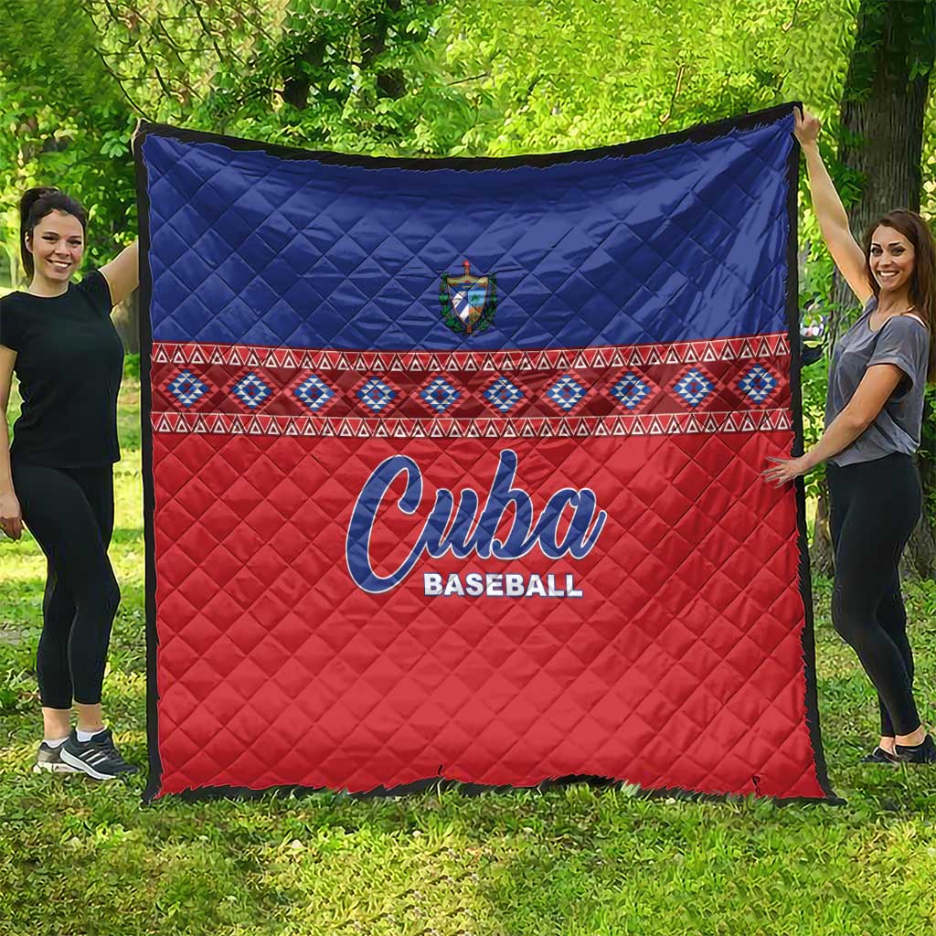Cuba Baseball Quilt Special Version