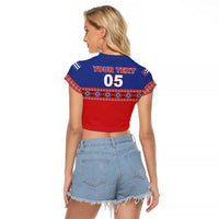 Custom Cuba Baseball Raglan Cropped T Shirt Special Version