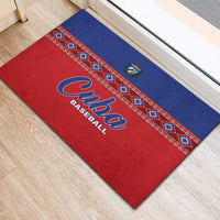 Cuba Baseball Rubber Doormat Special Version