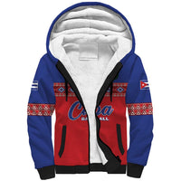 Custom Cuba Baseball Sherpa Hoodie Special Version