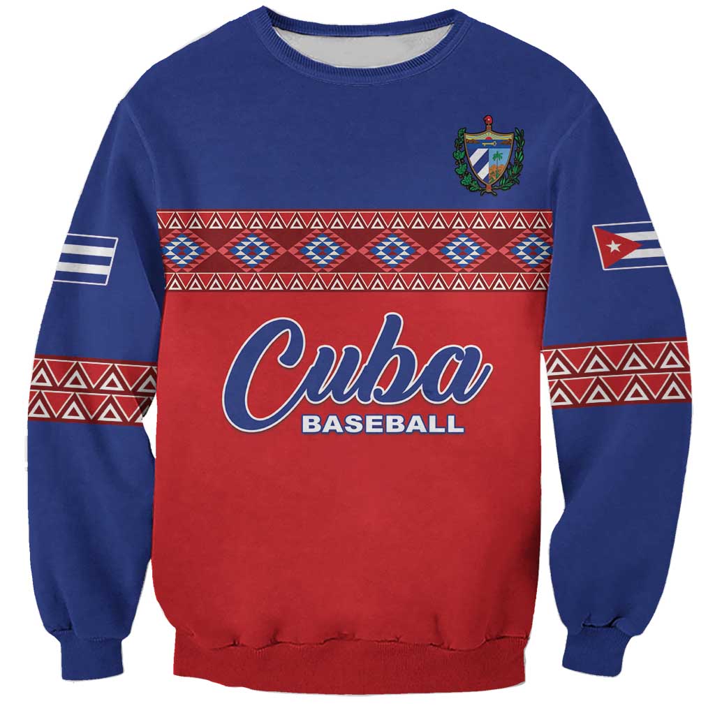 Custom Cuba Baseball Sweatshirt Special Version
