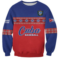 Custom Cuba Baseball Sweatshirt Special Version