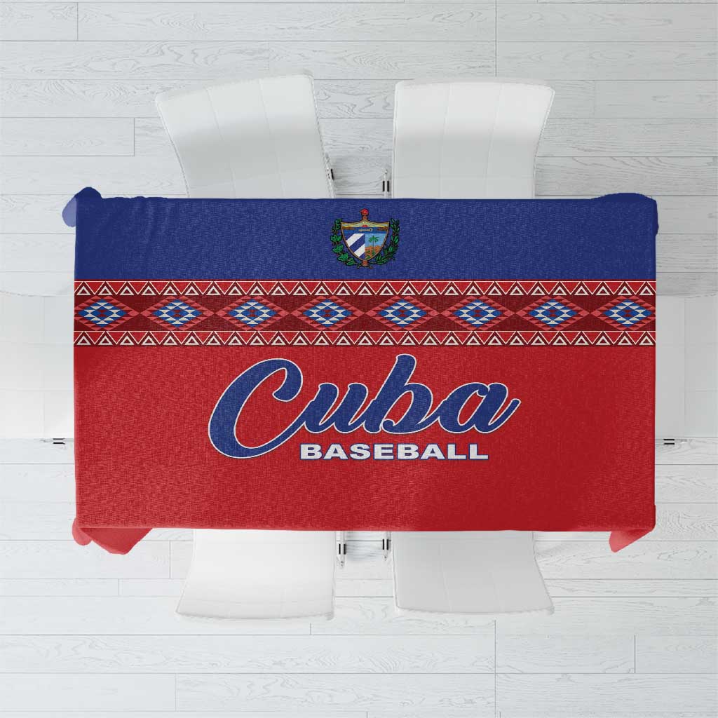 Cuba Baseball Tablecloth Special Version