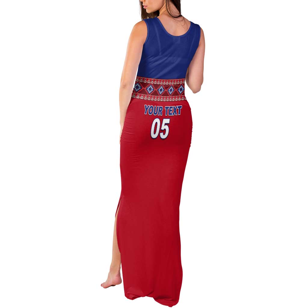 Custom Cuba Baseball Tank Maxi Dress Special Version
