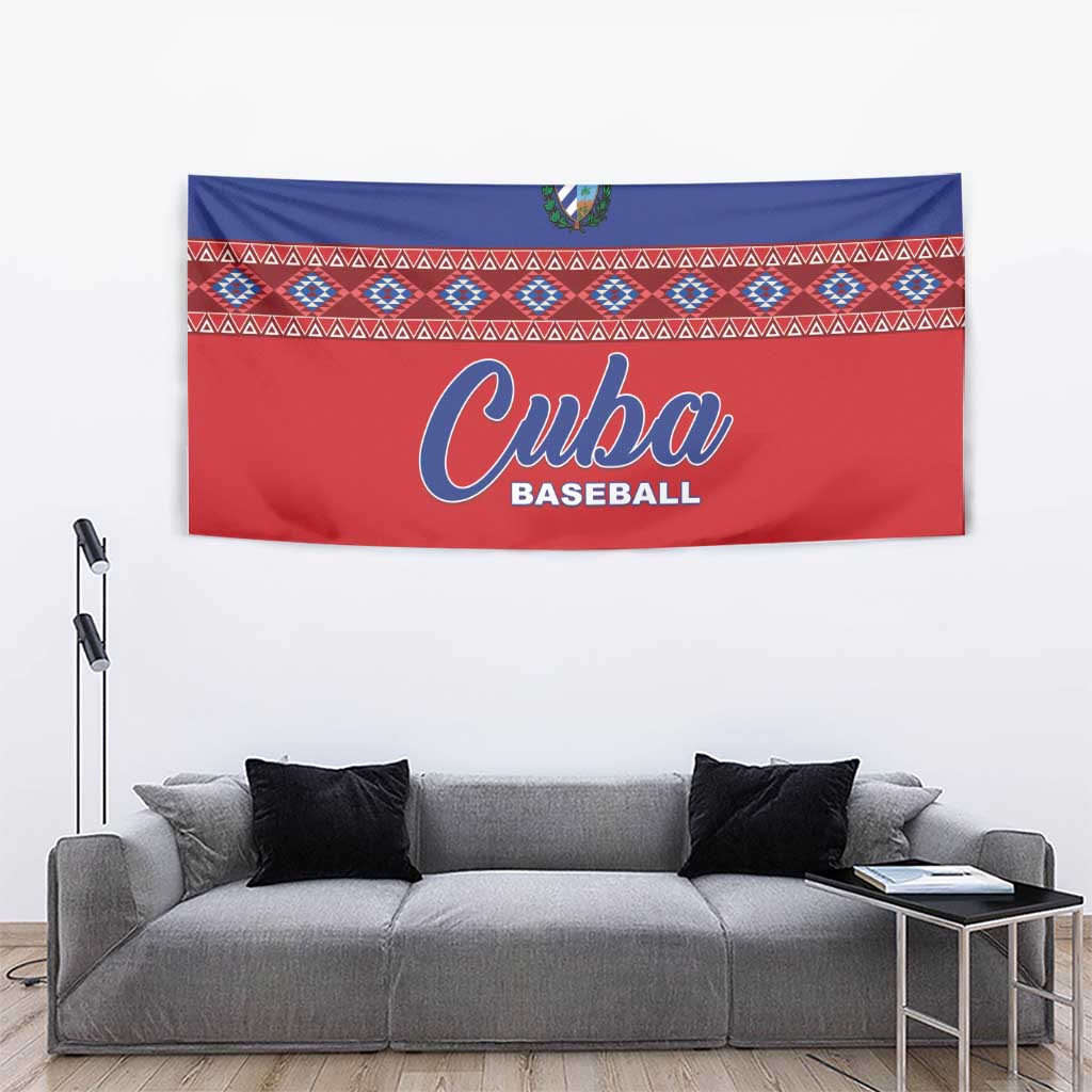 Cuba Baseball Tapestry Special Version