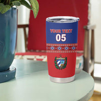 Custom Cuba Baseball Tumbler Cup Special Version