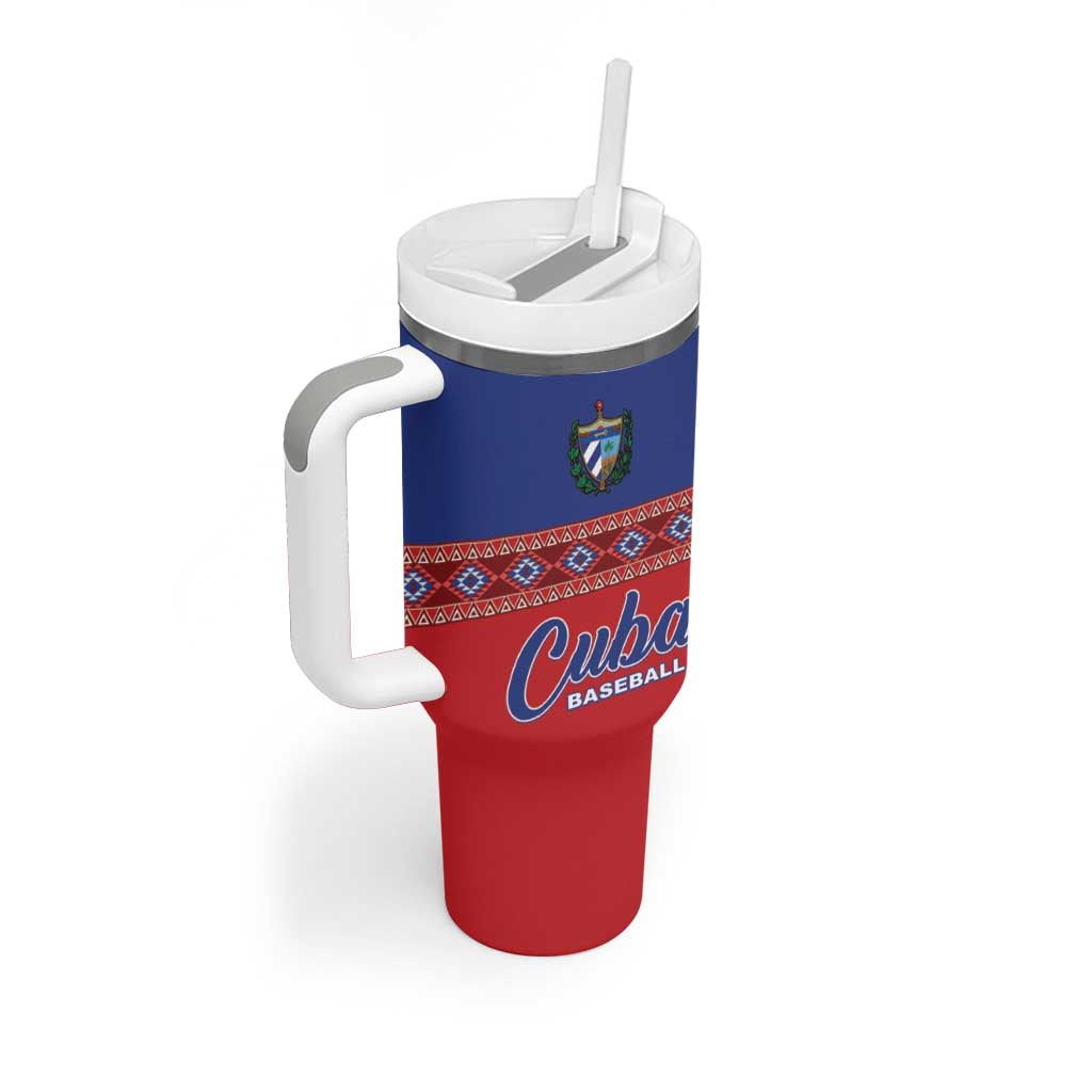 Custom Cuba Baseball Tumbler With Handle Special Version