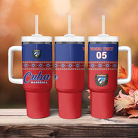 Custom Cuba Baseball Tumbler With Handle Special Version