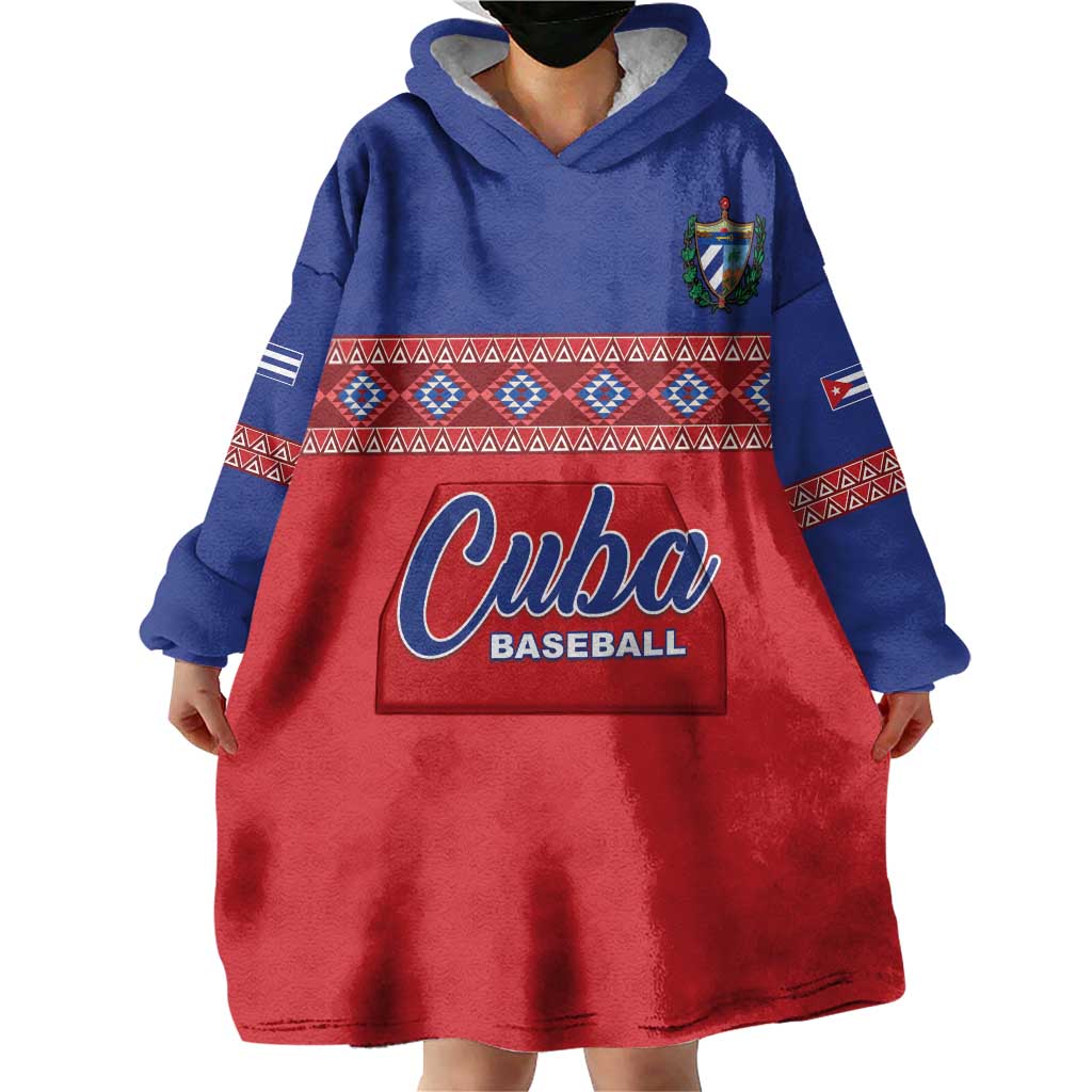 Custom Cuba Baseball Wearable Blanket Hoodie Special Version