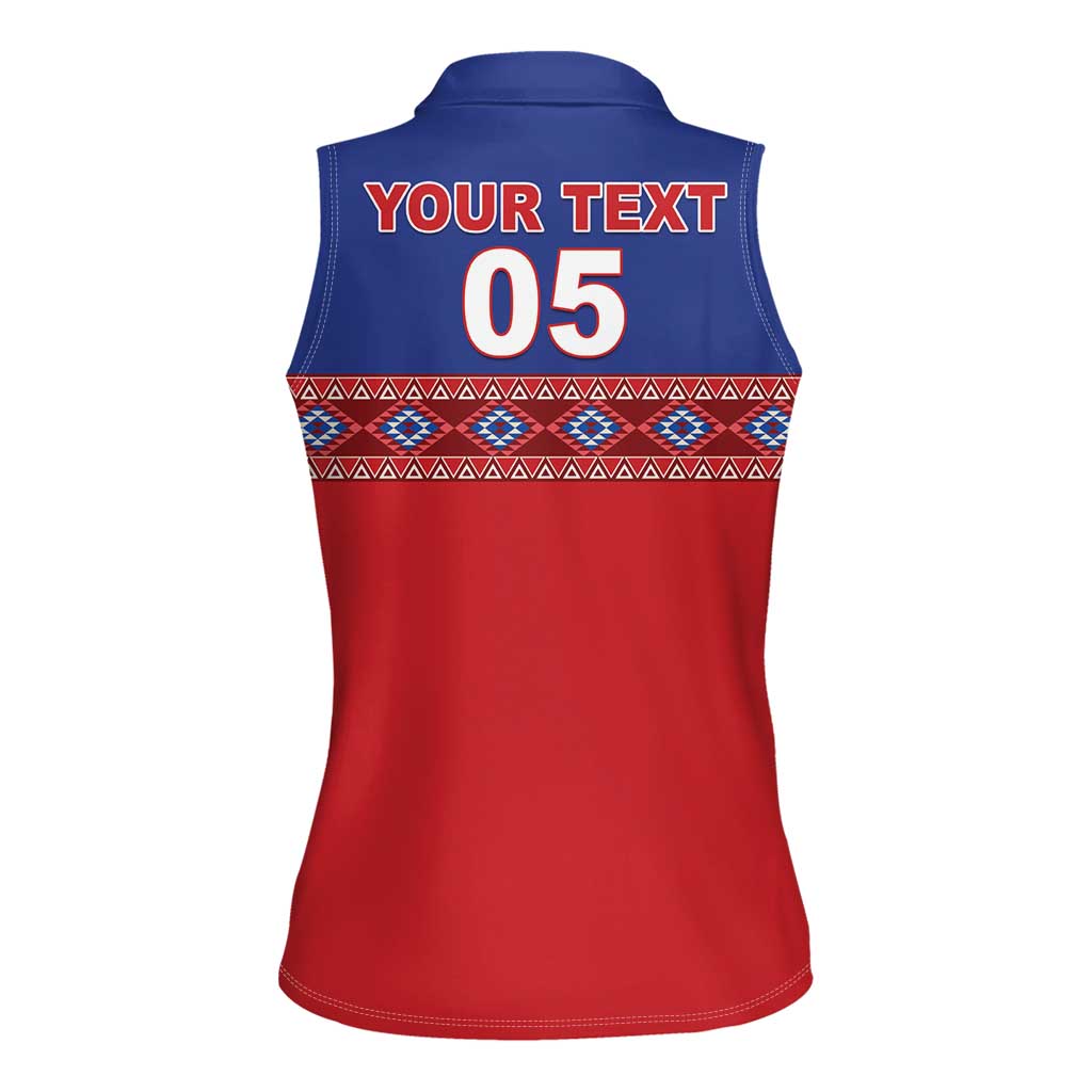Custom Cuba Baseball Women Sleeveless Polo Shirt Special Version