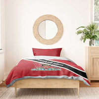 Trinidad and Tobago Bedding Set Coat Of Arms Flag Style