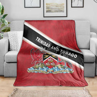 Trinidad and Tobago Blanket Coat Of Arms Flag Style
