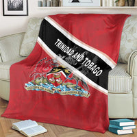 Trinidad and Tobago Blanket Coat Of Arms Flag Style