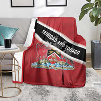 Trinidad and Tobago Blanket Coat Of Arms Flag Style