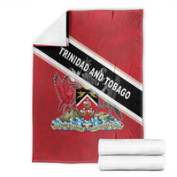 Trinidad and Tobago Blanket Coat Of Arms Flag Style