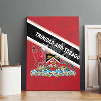 Trinidad and Tobago Canvas Wall Art Coat Of Arms Flag Style