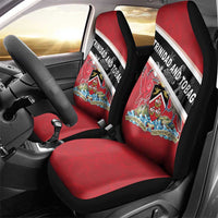 Trinidad and Tobago Car Seat Cover Coat Of Arms Flag Style