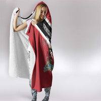 Trinidad and Tobago Hooded Blanket Coat Of Arms Flag Style