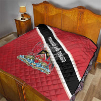 Trinidad and Tobago Quilt Coat Of Arms Flag Style