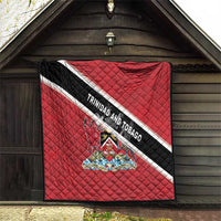 Trinidad and Tobago Quilt Coat Of Arms Flag Style