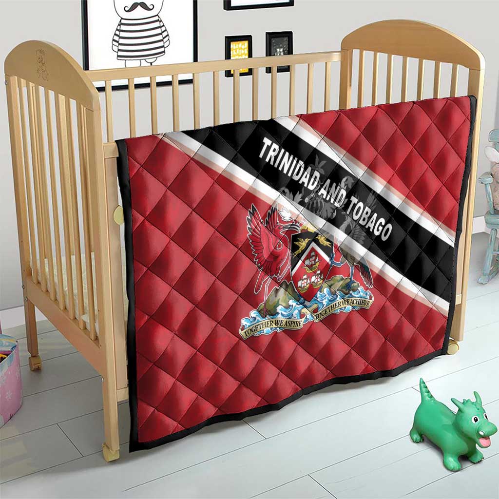 Trinidad and Tobago Quilt Coat Of Arms Flag Style